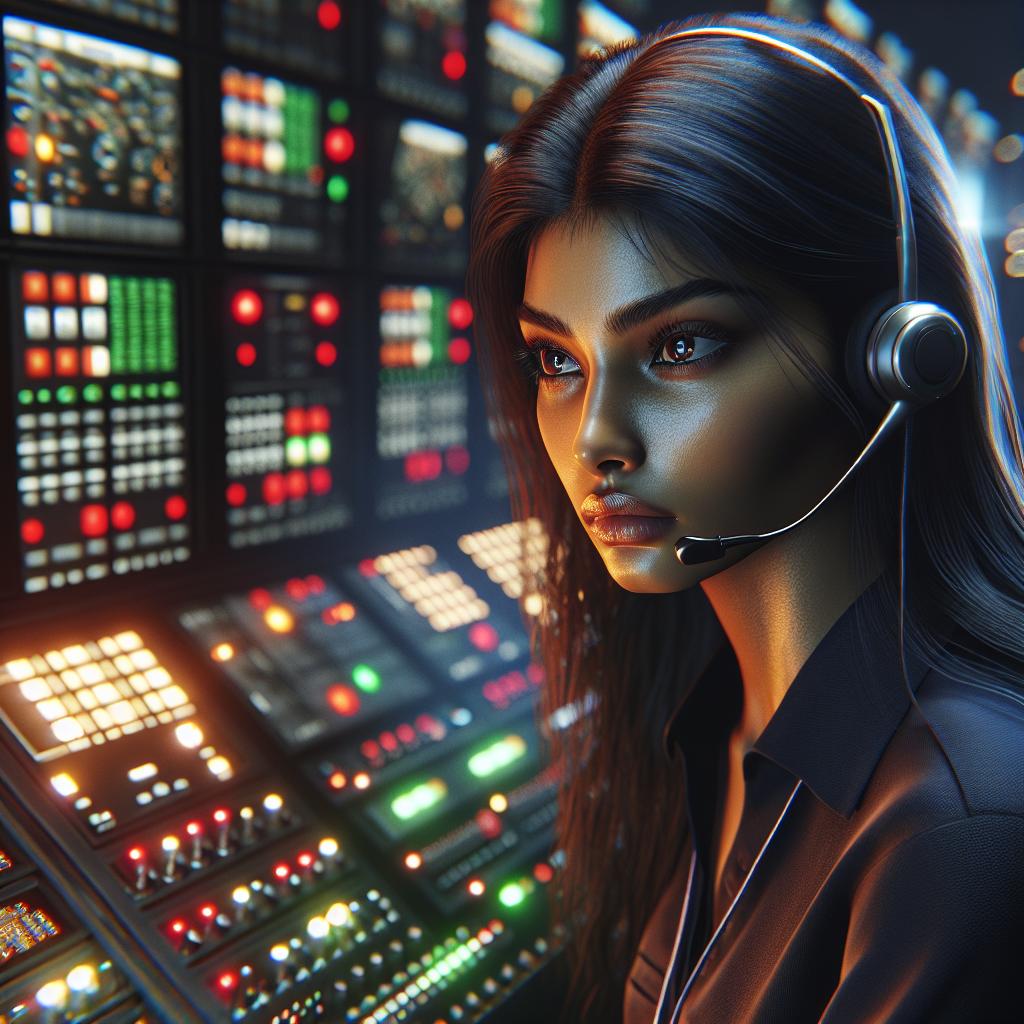 911 operator receiving call