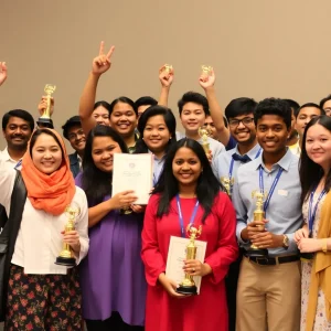 Caleb Starr Honored with Prestigious Jewish Student Award in Detroit