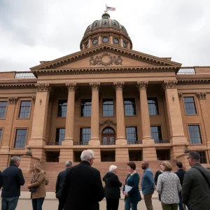 Lawmakers in Michigan discussing wage and sick leave laws