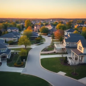 View of Northville, Michigan showcasing its upscale neighborhood