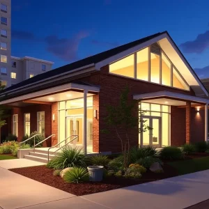 Renovation work at the Skillman Branch Library in Detroit