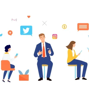 Financial professionals using social media to connect with customers