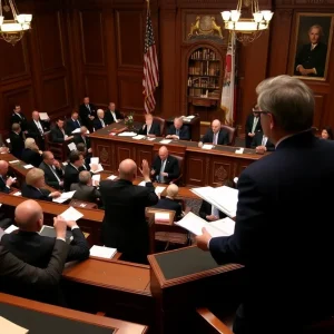 Senators discussing tipped minimum wage legislation