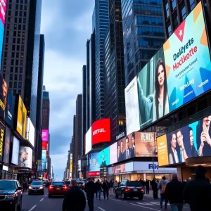 Billboards in Philadelphia promoting digital marketing initiatives