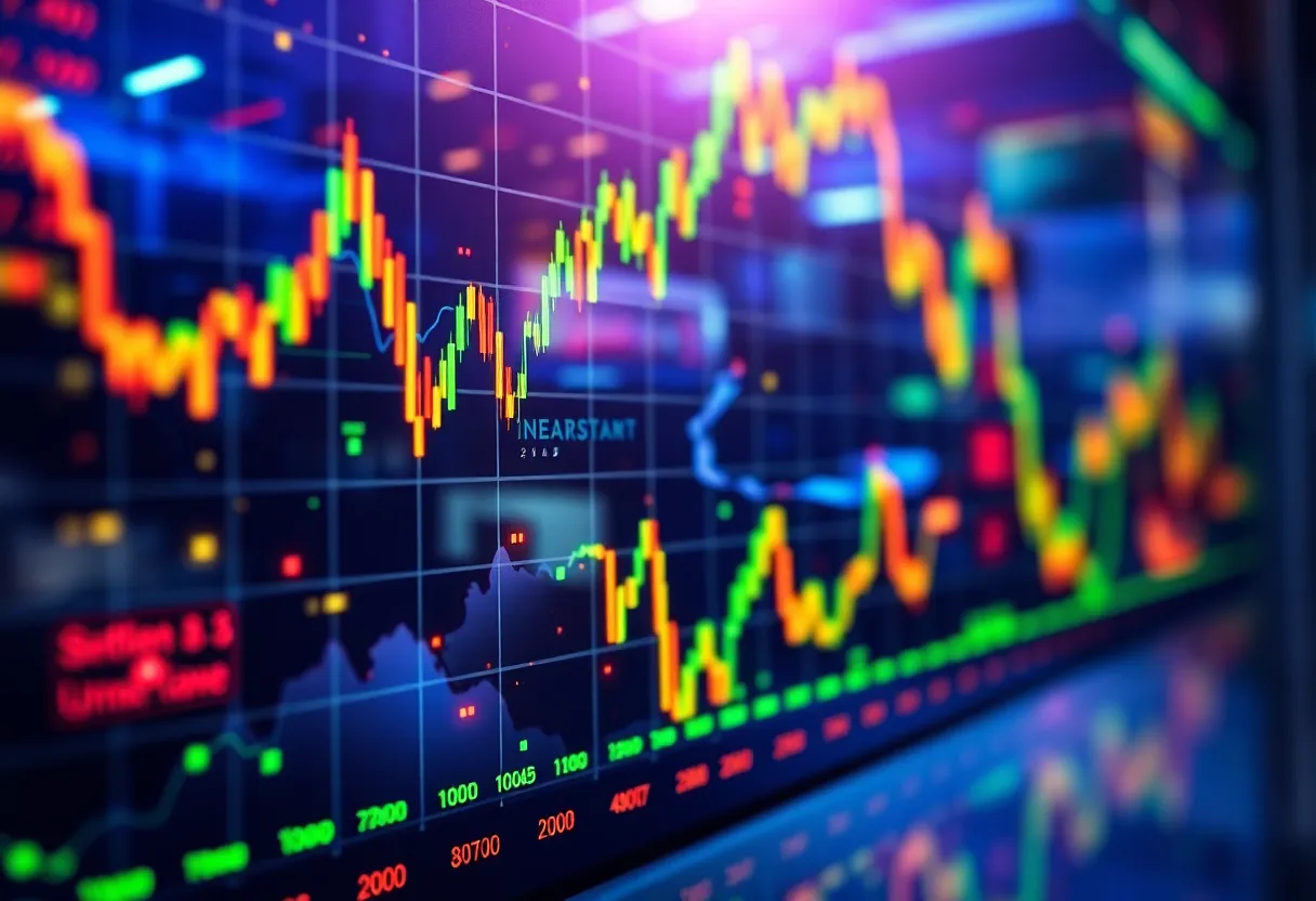 Visual representation of CoreWeave's market debut in the AI sector