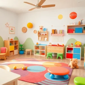Safe and comforting environment for children in a crisis nursery