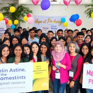 Group gathering celebrating 20 years of IgA Nephropathy Foundation