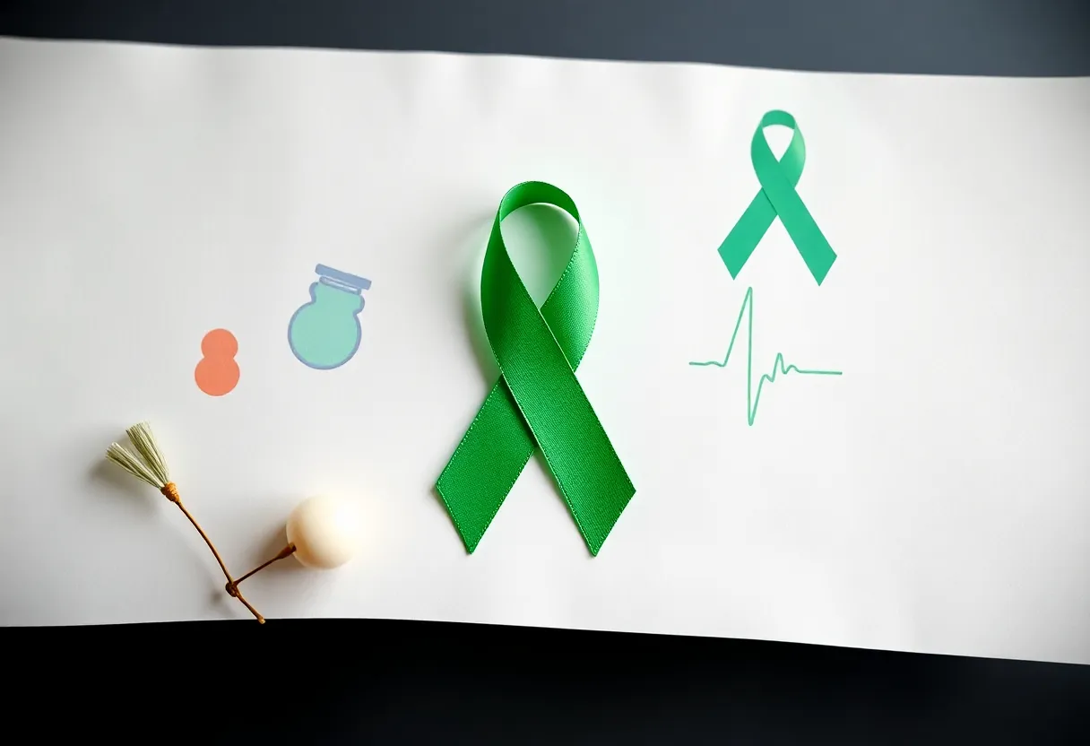 People participating in kidney cancer awareness activities