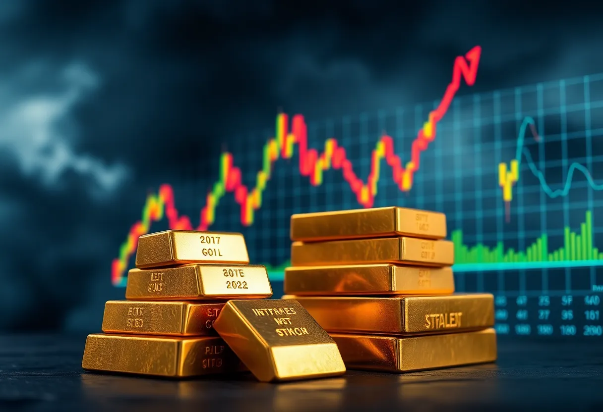 Gold bars symbolizing high prices and economic uncertainty