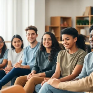 Lawmakers discussing youth mental health services and funding.