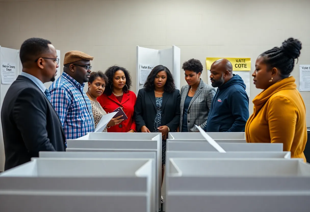 Community discussion on voting integrity in Michigan