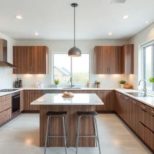 A beautifully designed kitchen illustrating effective layout planning.