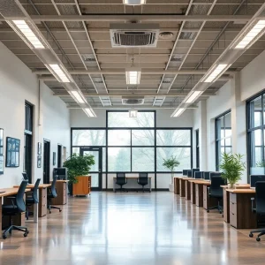 Campus view of the University of Michigan showcasing the empty diversity offices
