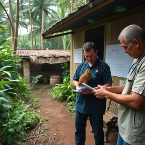 Veterinary center in the Amazon focusing on wildlife and biodiversity