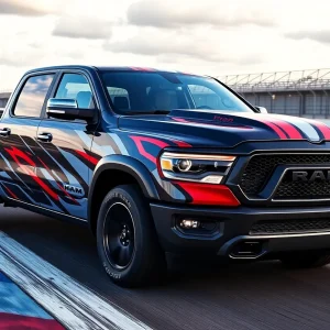 Concept race truck by Ram for NASCAR