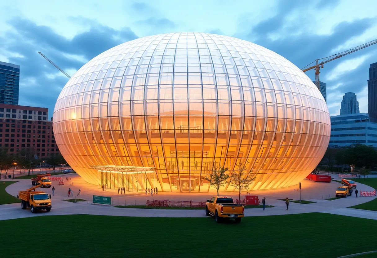 Renovation of Albany's Egg Performing Arts Center