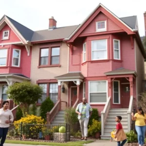 A striking comparison of a Detroit home before and after renovation, highlighting the positive changes made by a home improvement team.