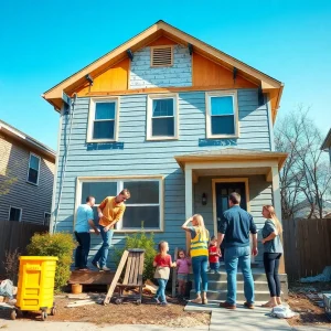 Renovation activities in Detroit neighborhoods