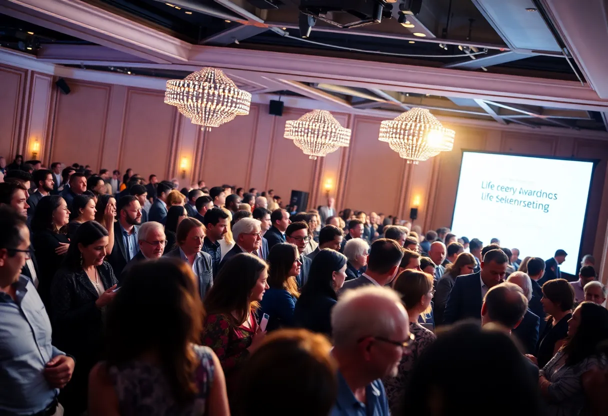 Attendees at the 2025 Fierce Pharma Marketing Awards celebrating creativity and innovation.