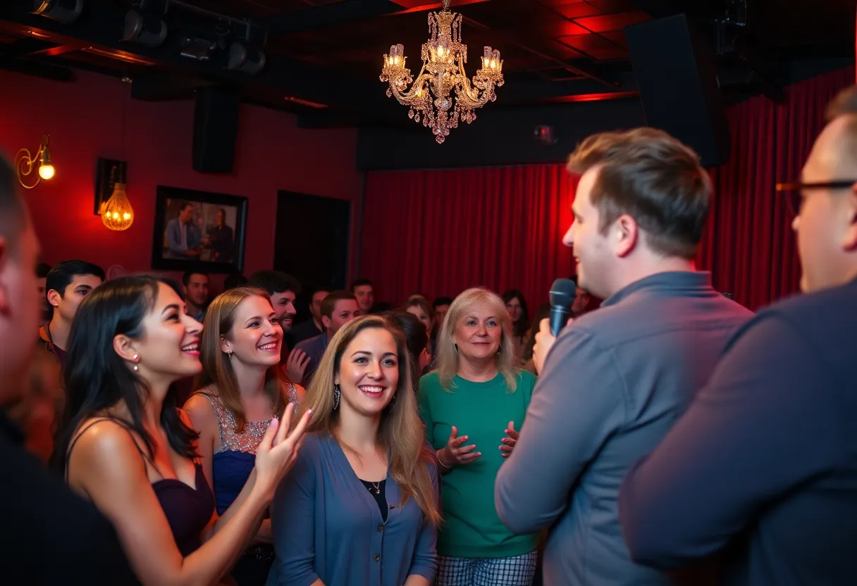 Comedians performing at FTQEE Edge Stand Up Comedy Showcase