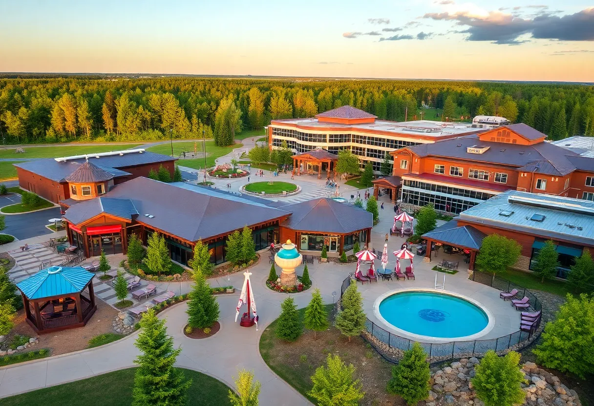 Exterior view of Grand Traverse Band Economic Development Corporation's properties