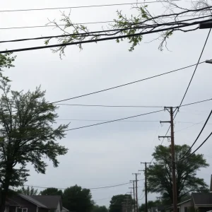 Michigan neighborhoods affected by storm and power outages