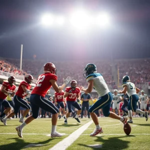 Plymouth vs Northville high school football game