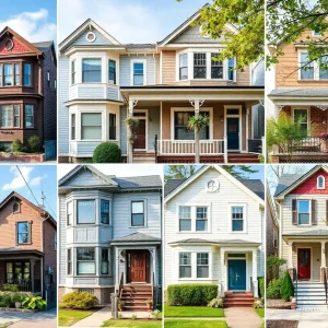 A colorful renovated home with upcycled materials reflecting community art.