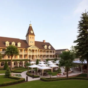 Scenic view of Saint John's Resort in Michigan