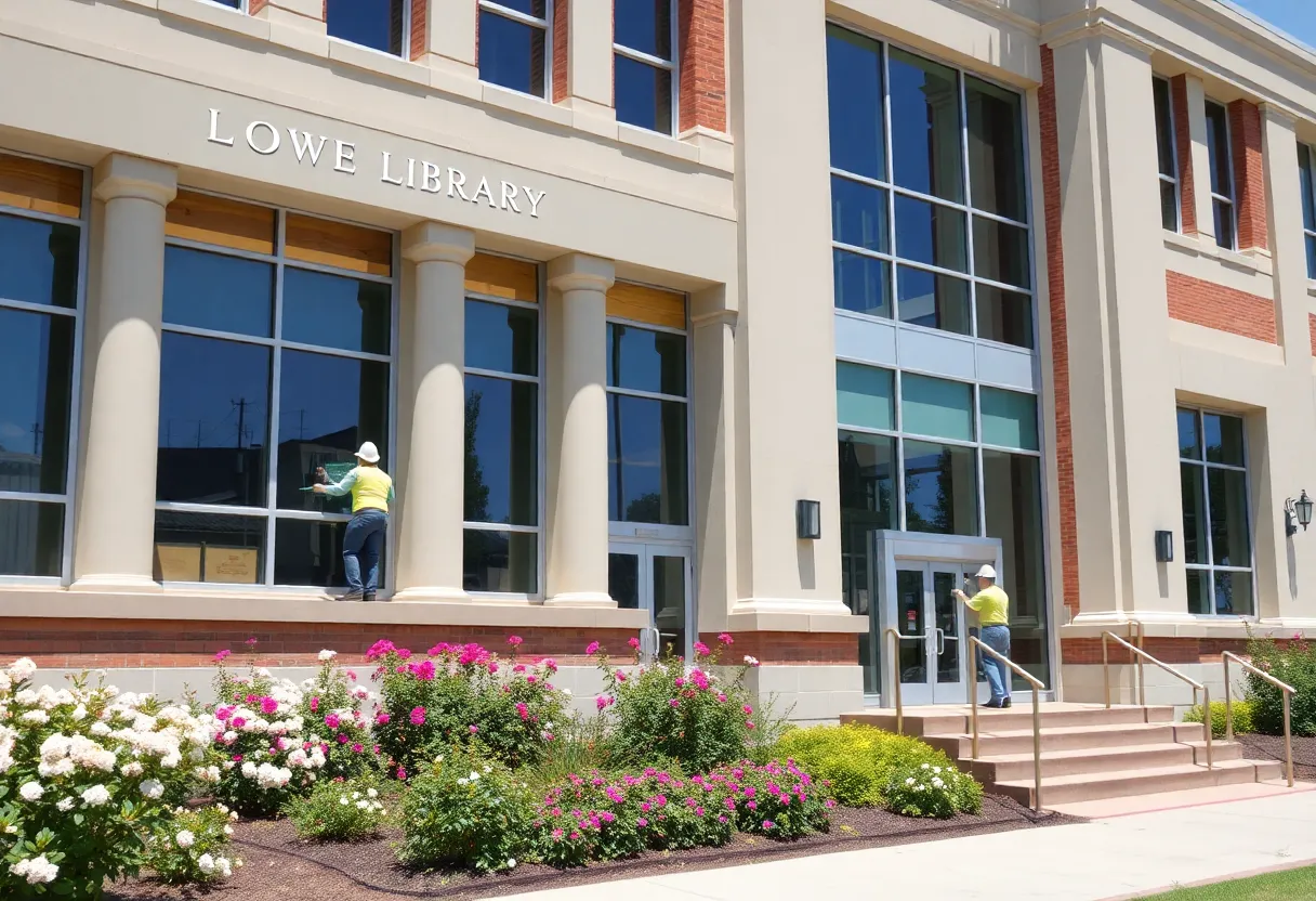 Renovation plans for Skillman Branch Library in Detroit