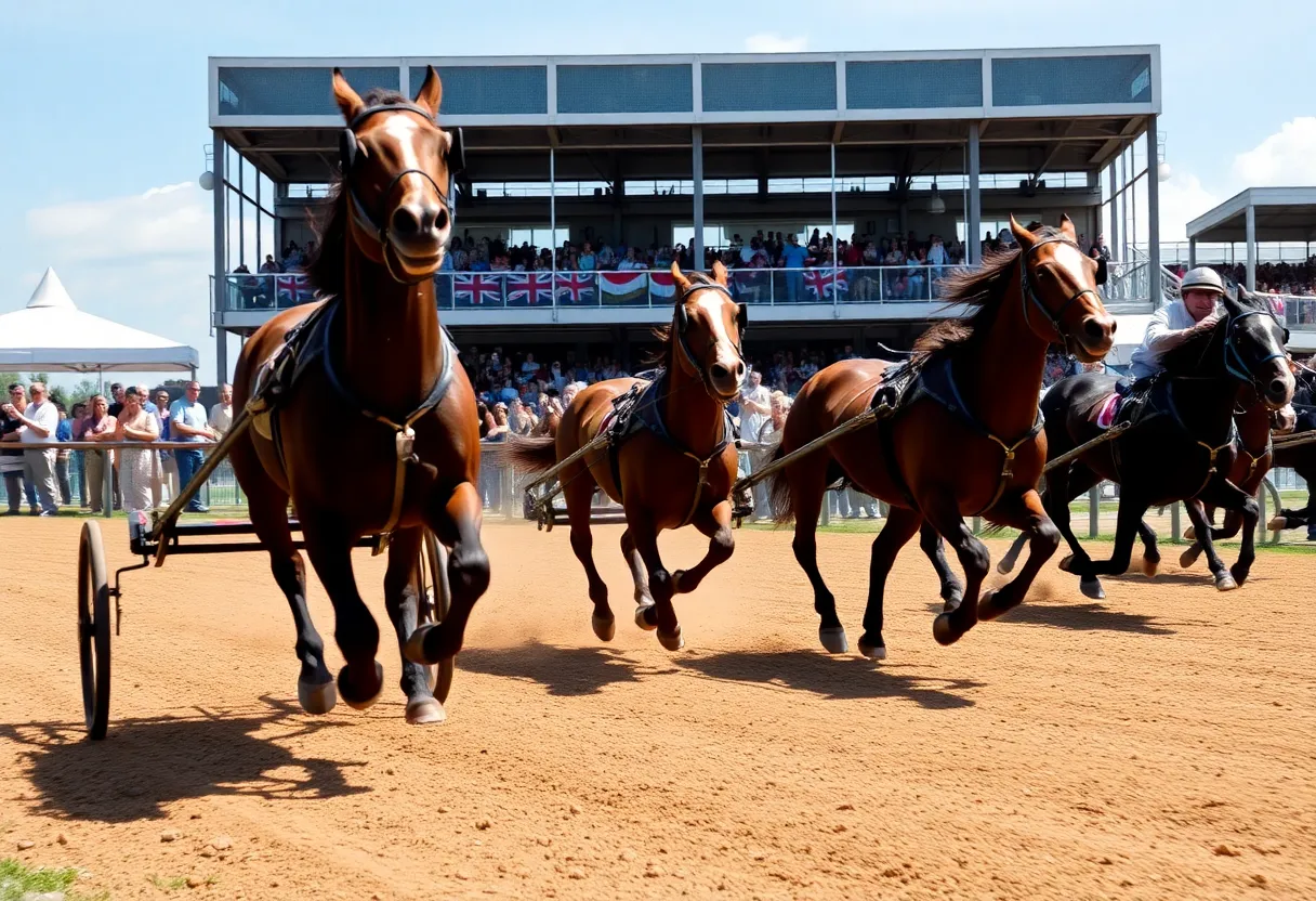 Harness racing at Northville Downs