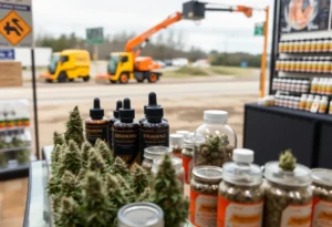 Michigan dispensary and road construction