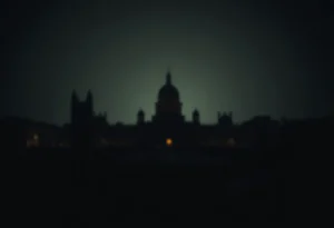 Abstract representation of financial fraud in Michigan government