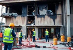Renovation Pros team assessing a home for restoration