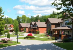 Variety of senior housing options in a northern Michigan community