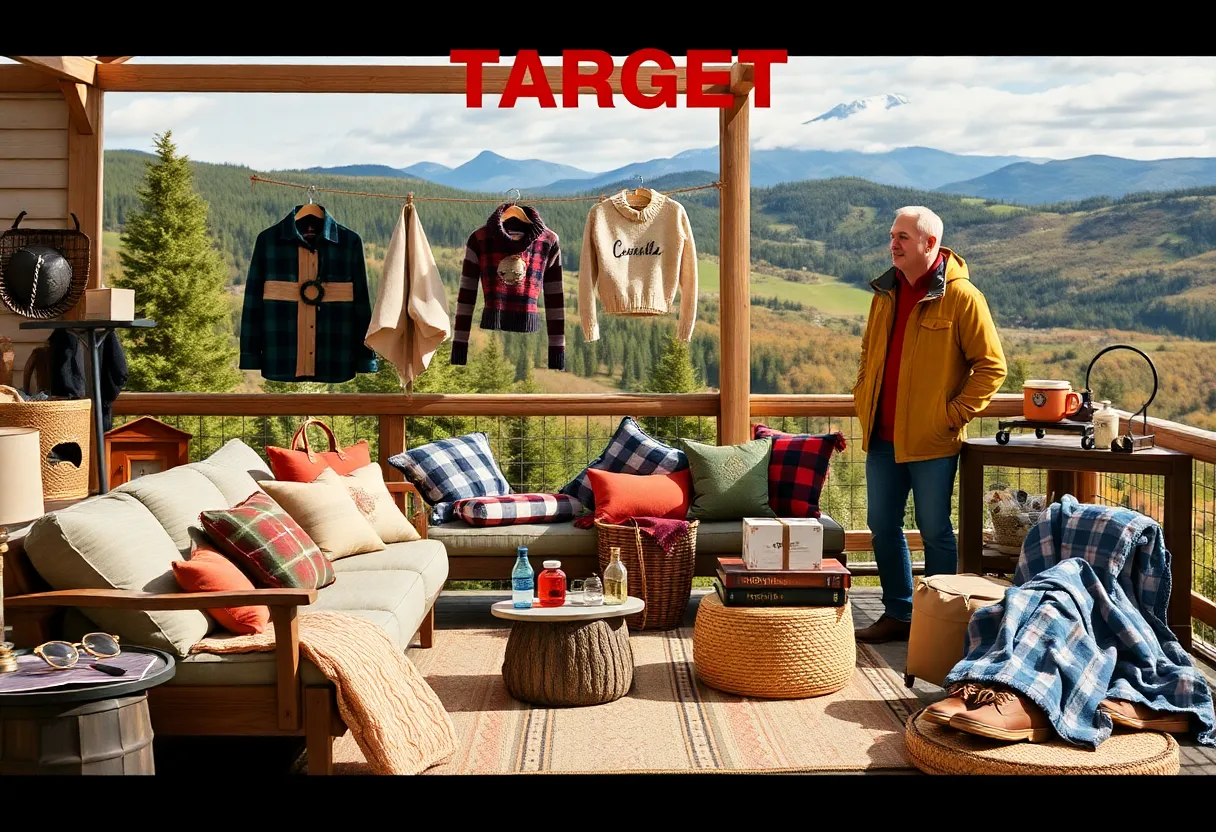 Target and Woolrich collaboration lifestyle collection