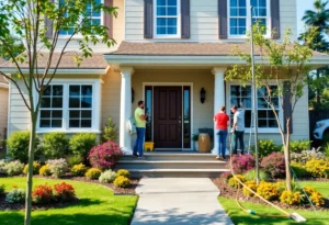 Freshly painted home exterior by Tera Painting