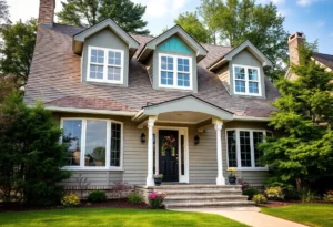 Different styles of windows adorning a Wisconsin home