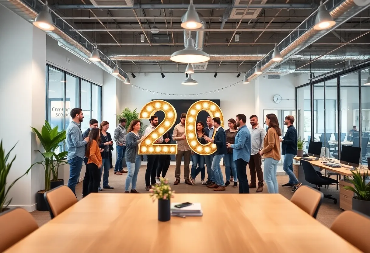 Boomcycle Digital Marketing 20th Anniversary Celebration