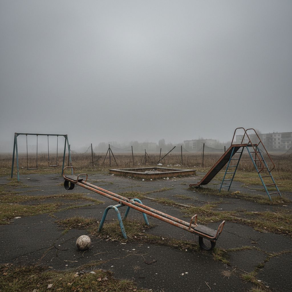 An empty child's room representing neglect and the need for reforms in child welfare.