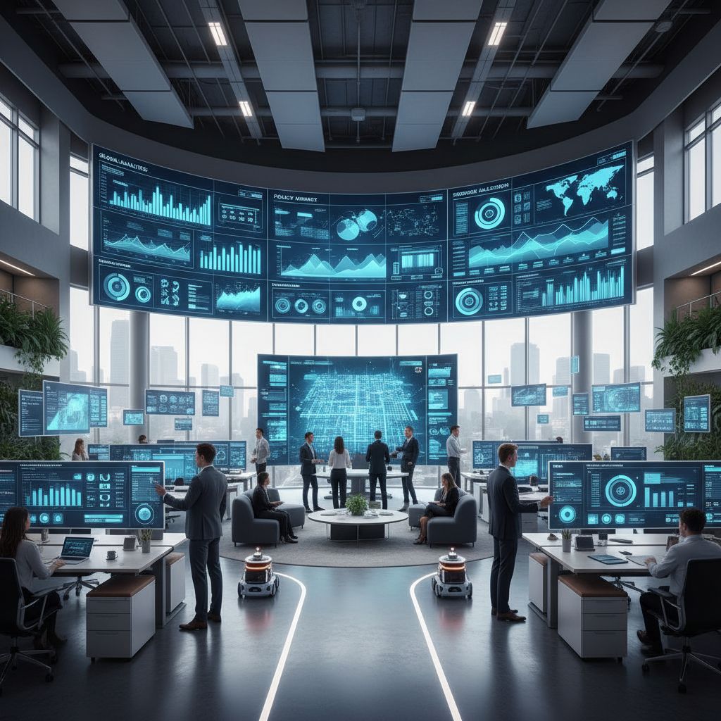 Texas city skyline representing government technology upgrade