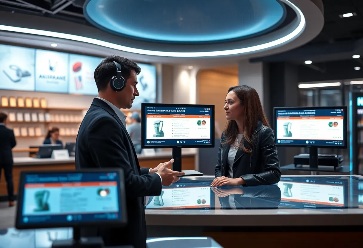 AI technology enhancing customer experience