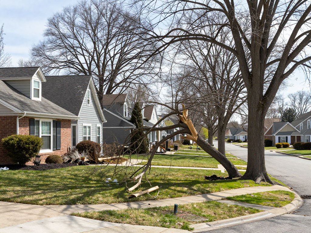 Trees in Northville MI inspected for winter damage