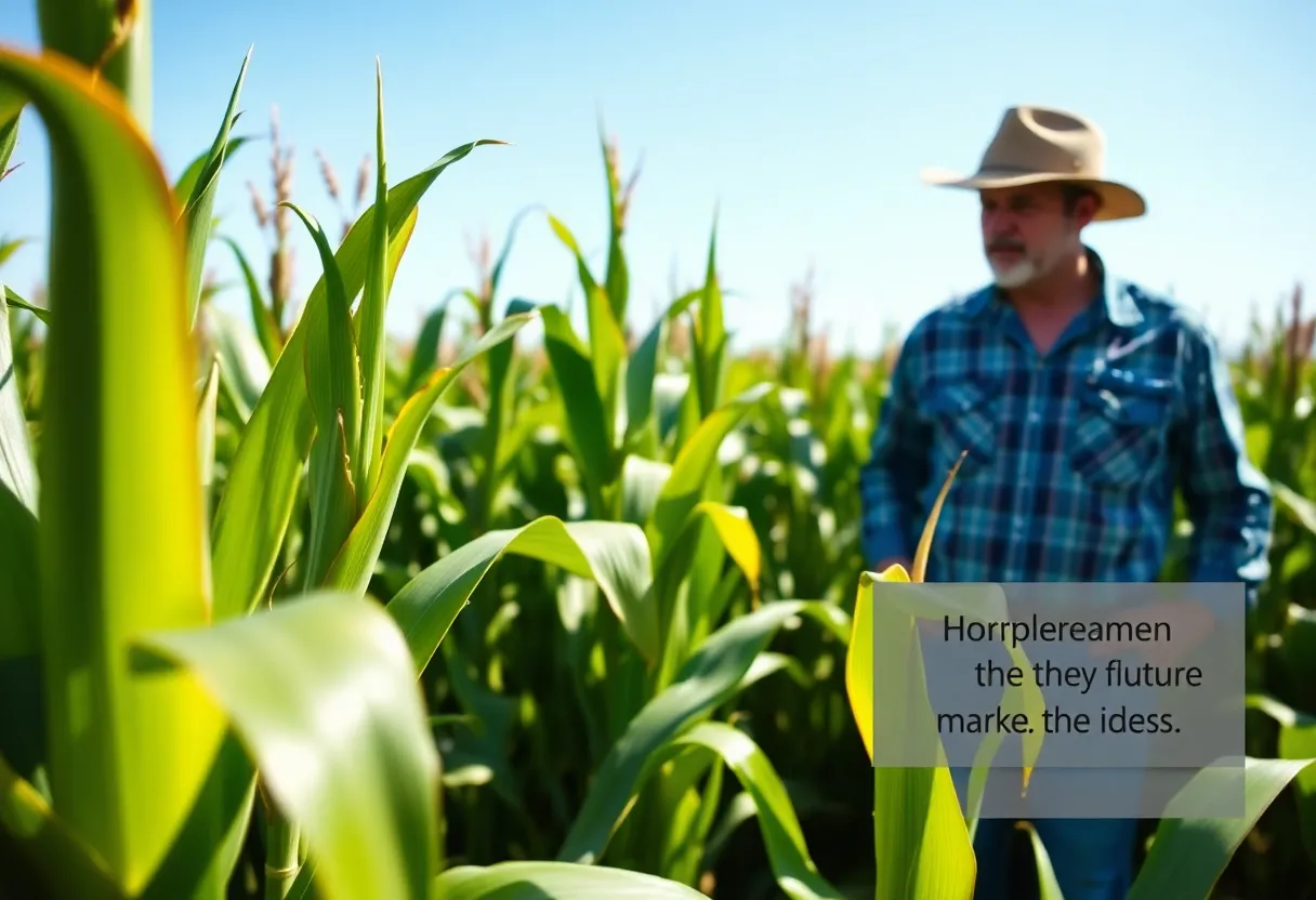 A vibrant cornfield showcasing the potential for 2026 marketing plans.