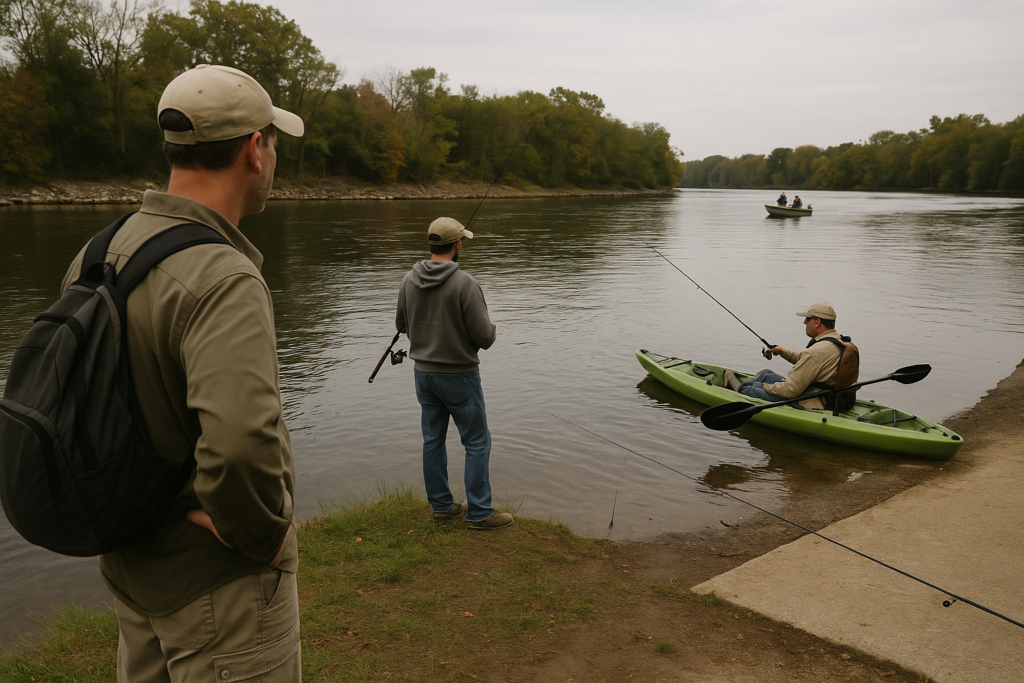 How Anglers in Northville Can Choose Between Bank, Kayak, and Boat Fishing Plans