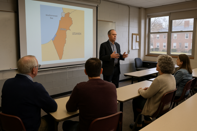 Local Insights on Global Diplomacy: Northville's Perspective on U.S. Framework with Lebanon and Israel