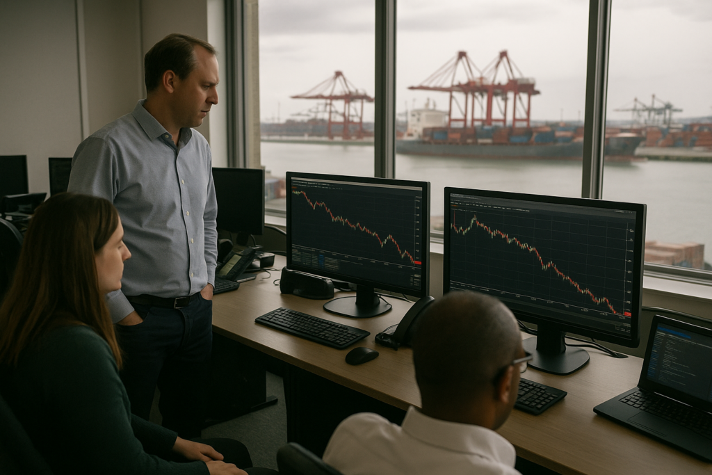 Oil Prices Decline Amid Improved Shipping Outlook