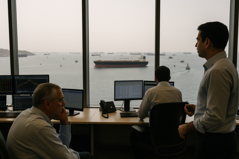 Oil Prices Decline Amid Increased Shipping Traffic in the Strait of Hormuz
