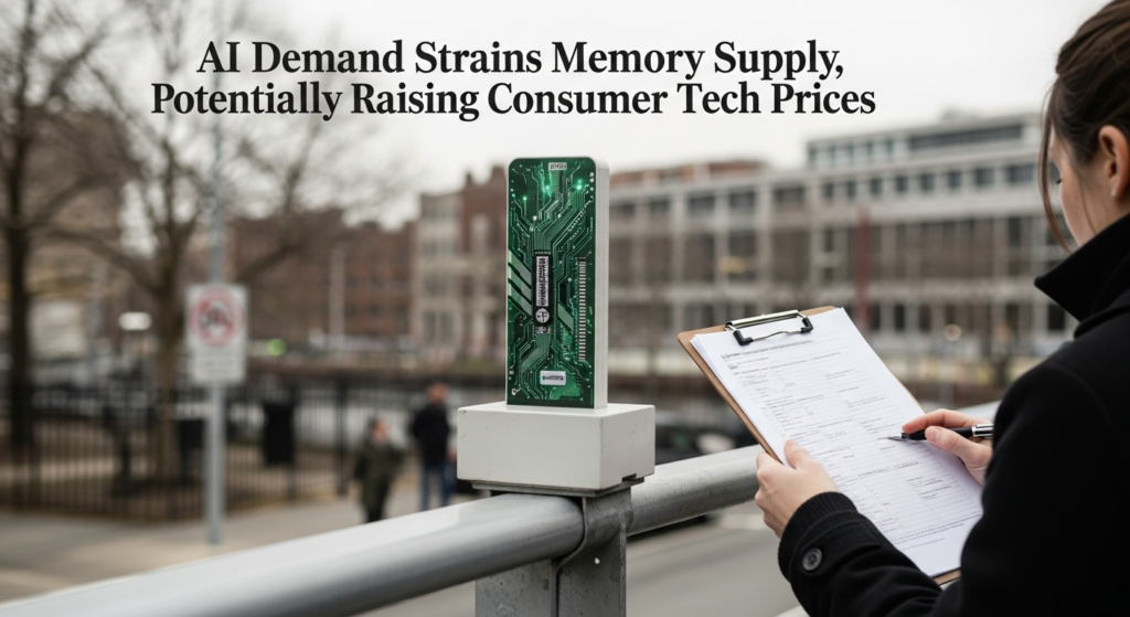 AI Demand Strains Memory Supply, Potentially Raising Consumer Tech Prices