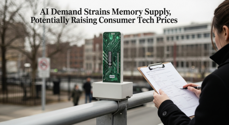 AI Demand Strains Memory Supply, Potentially Raising Consumer Tech Prices